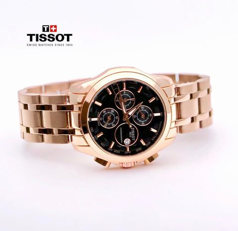 Machine Rose Gold Chronograph Watch - Alphastore