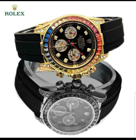 RX Rainbow Gold Watch