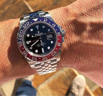 RX Pepsi GMT Chronograph Watch